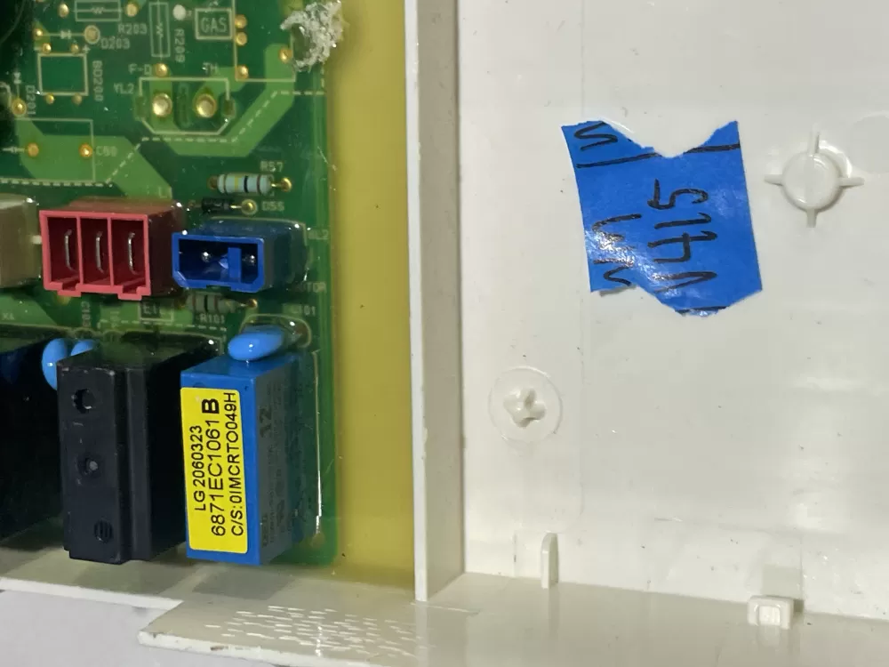 LG 6870EC9093A 0 6871EC2025F6871EC1061B Dryer Control AZ141482 | Wmv415