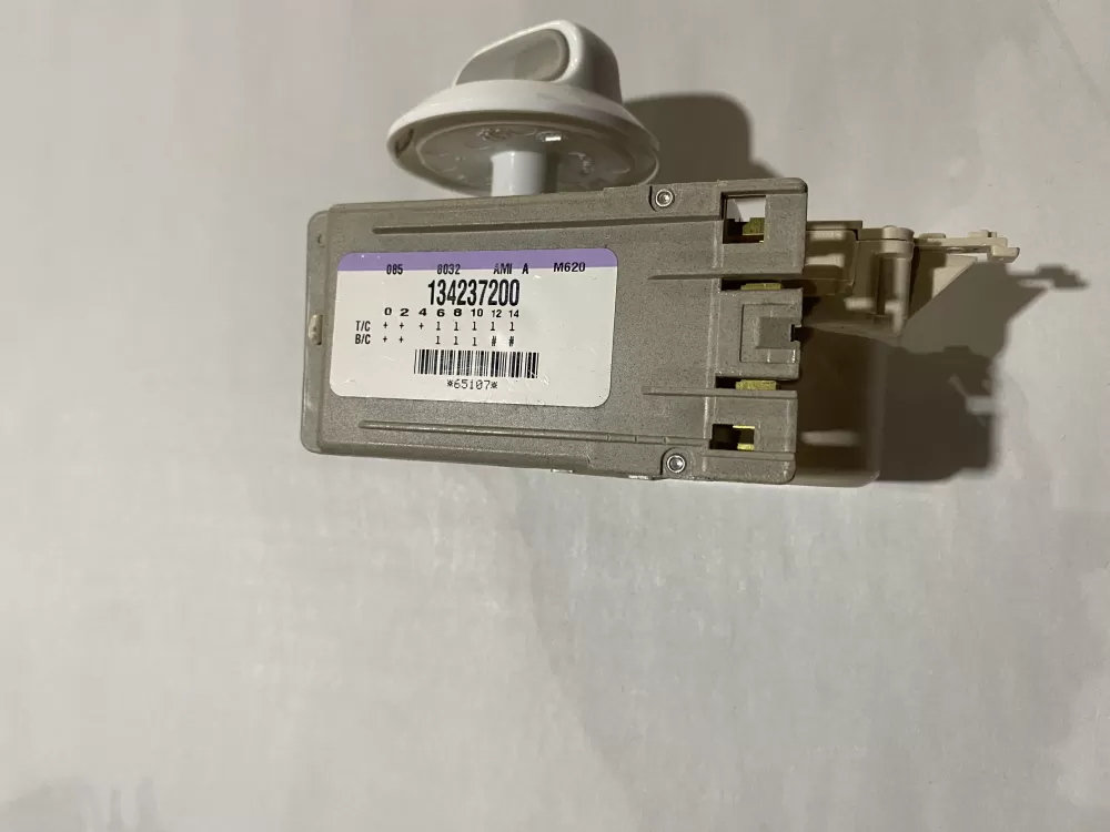 Frigidaire  Kenmore 134237200  AP3220654  1014374  134202300  AH815562  EA815562  PS815562 Washer Timer