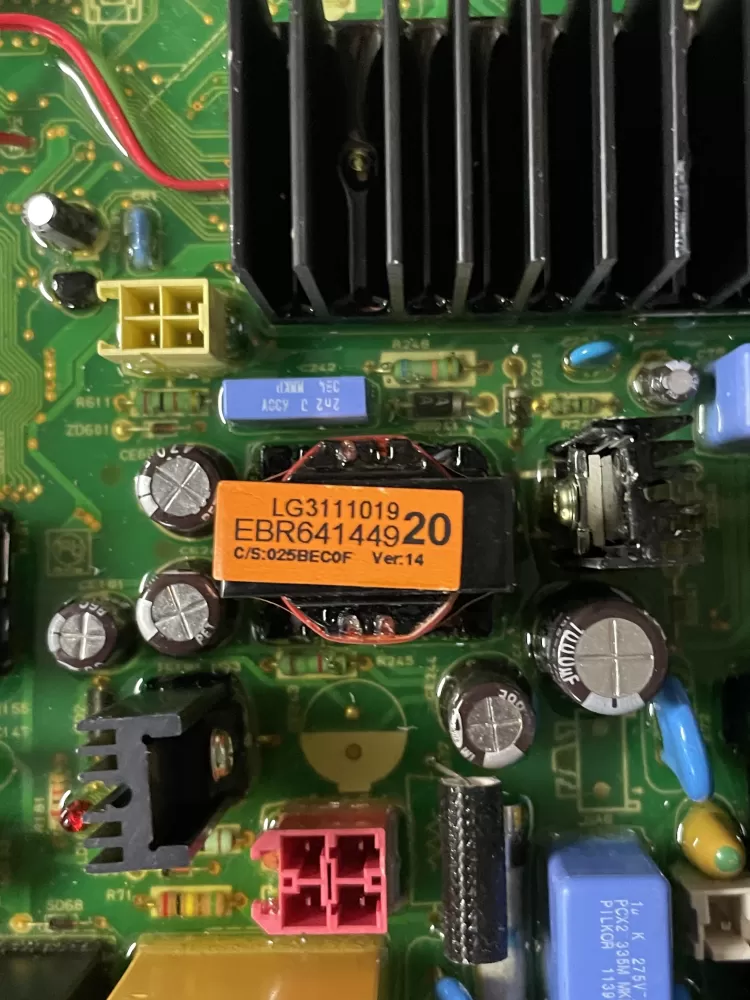 LG AP5606830 EBR64144908 Washer Control Board AZ39494 | Wmv388