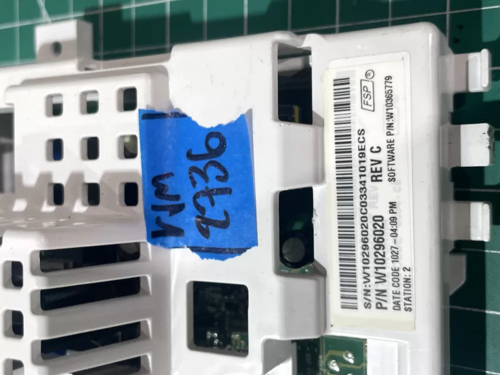 Maytag W10296020 W10296105 W10393448 Washer Board Control AZ197536 | Wm2736