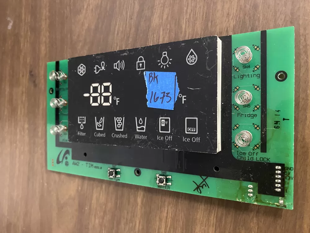 Samsung Da63 04331 Refrigerator Control Board Dispenser AZ31484 | BK1673