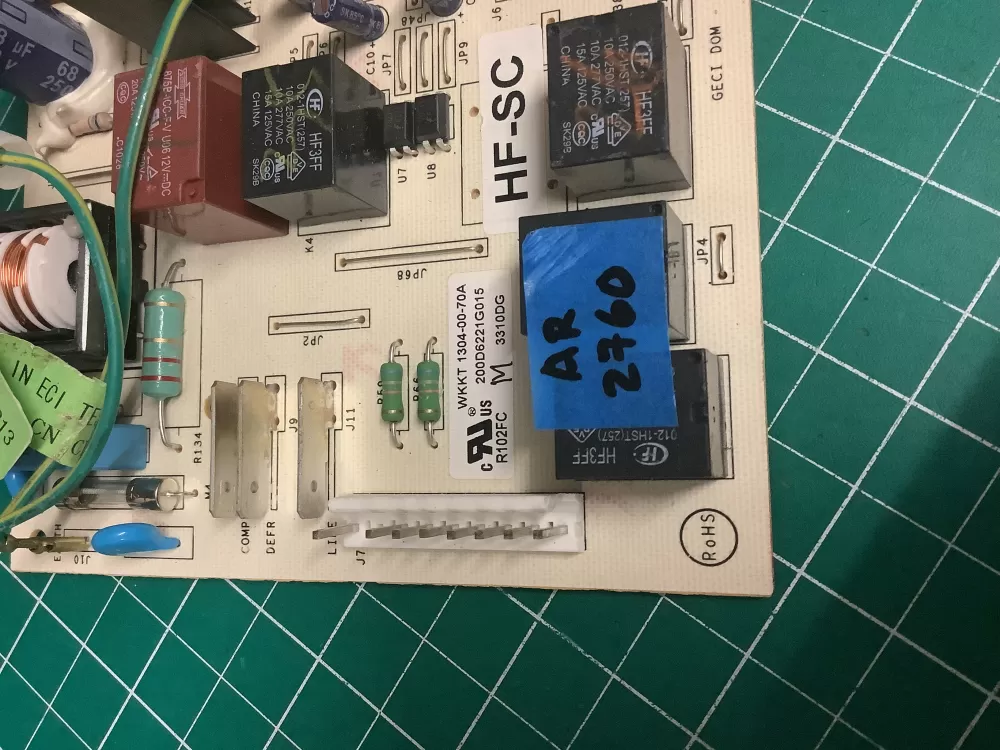GE 200D6221G028 EBX1110P002 Refrigerator Control Board AZ207409 | AR2760