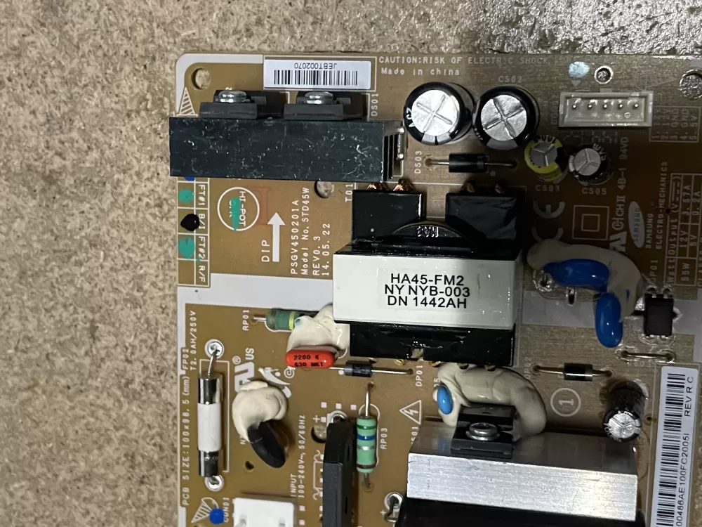 Samsung DA92 00486A Refrigerator Control Board AZ25788 | KM100