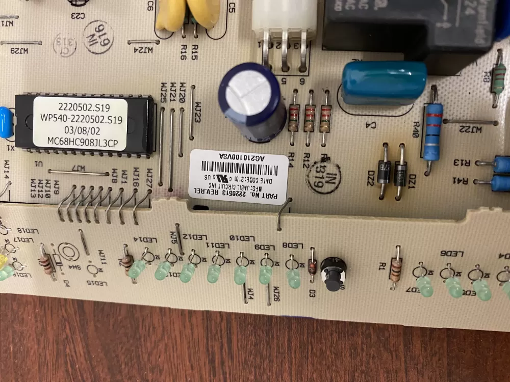 Whirlpool 2220513 Refrigerator Control Board AZ35641 | BK433