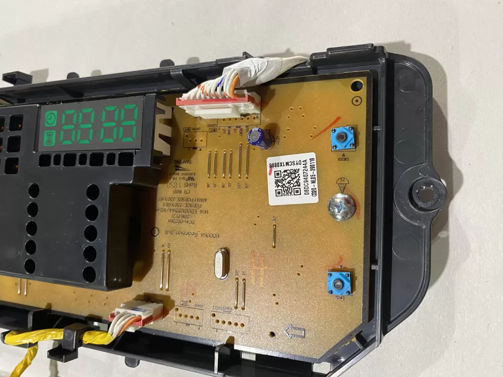Samsung DC94 07244A Washer Control Board AZ147544 | BKV764