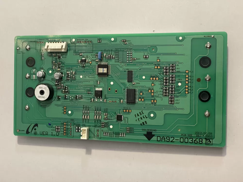 Samsung DA92-00368B Refrigerator Control Board Dispenser AZ180747 | KM697