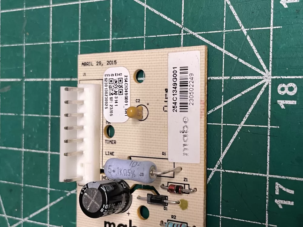 GE WE04X25137 Dryer Dryness Control Board AZ208730 | Wm1988