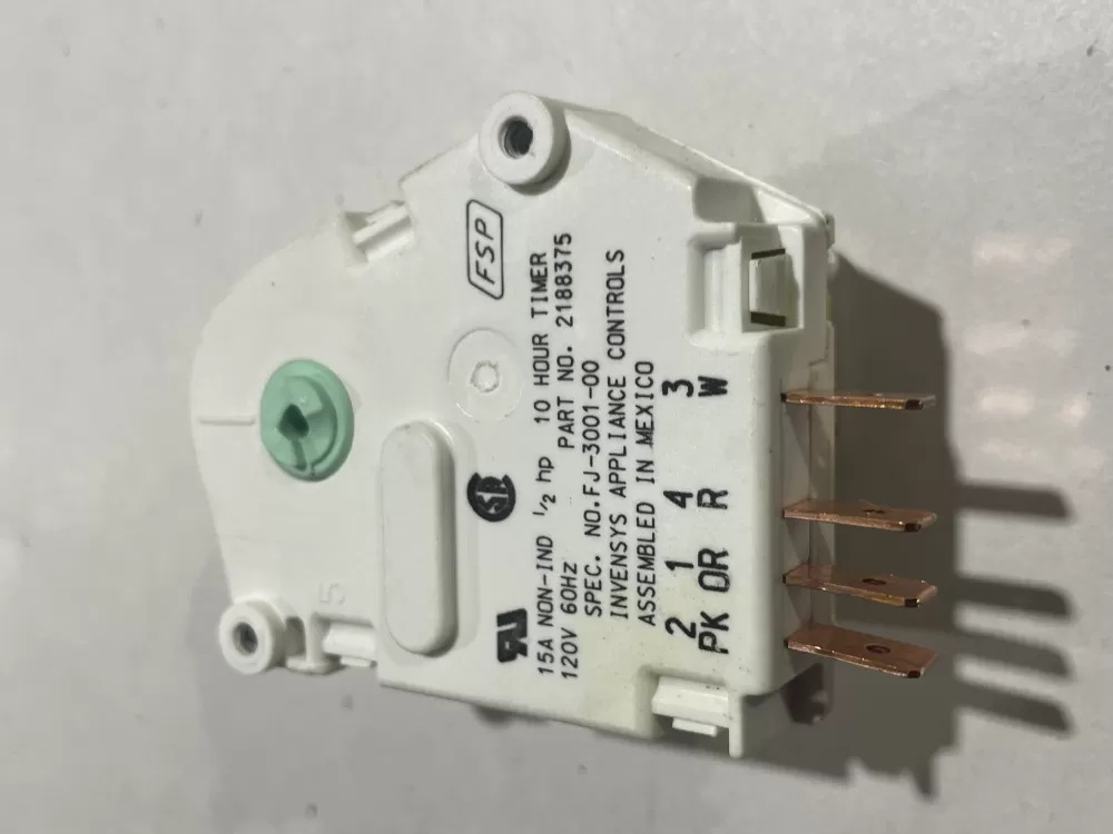 Whirlpool Kenmore W10822278 Refrigerator Defrost Timer AZ185864 | Wm2725