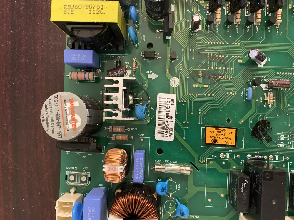 LG Kenmore EBR65002714 Refrigerator Control Board AZ34765 | BK1690