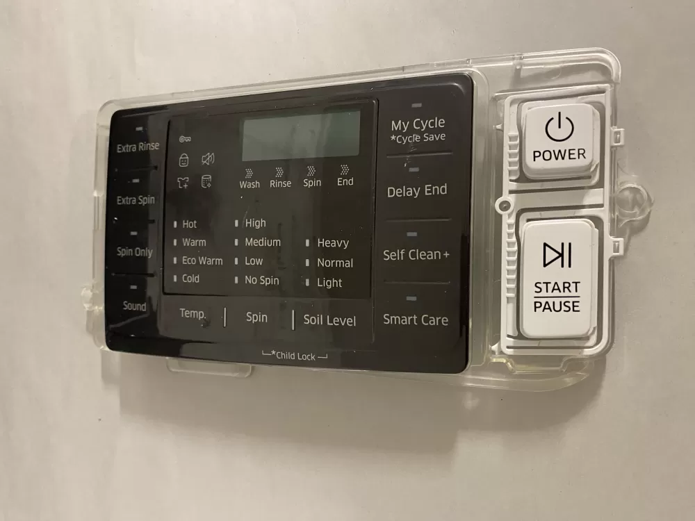 Samsung DC92-01607J  AP6243588  DC94-06643A  DC93-00376D  PS12084833 Dryer UI Control Board
