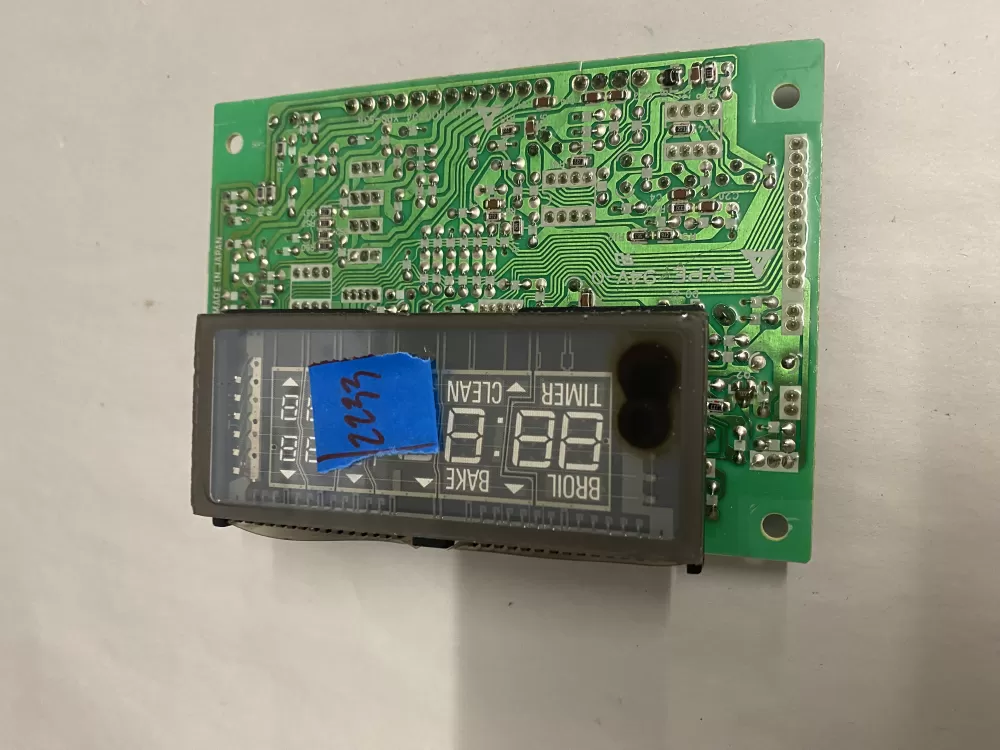 GE WB27X5417 164D1662P001 Microwave Control  AZ205023 | BK2233
