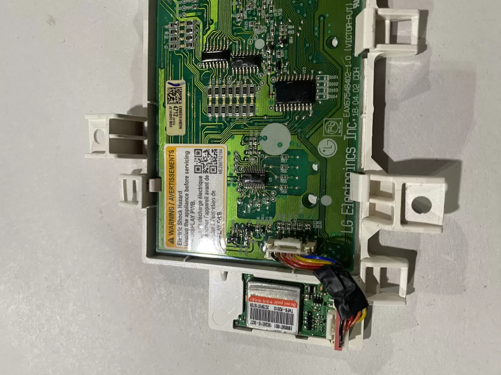 Samsung EBR85194712 Washer Display Power Control Board AZ146299 | BK2454