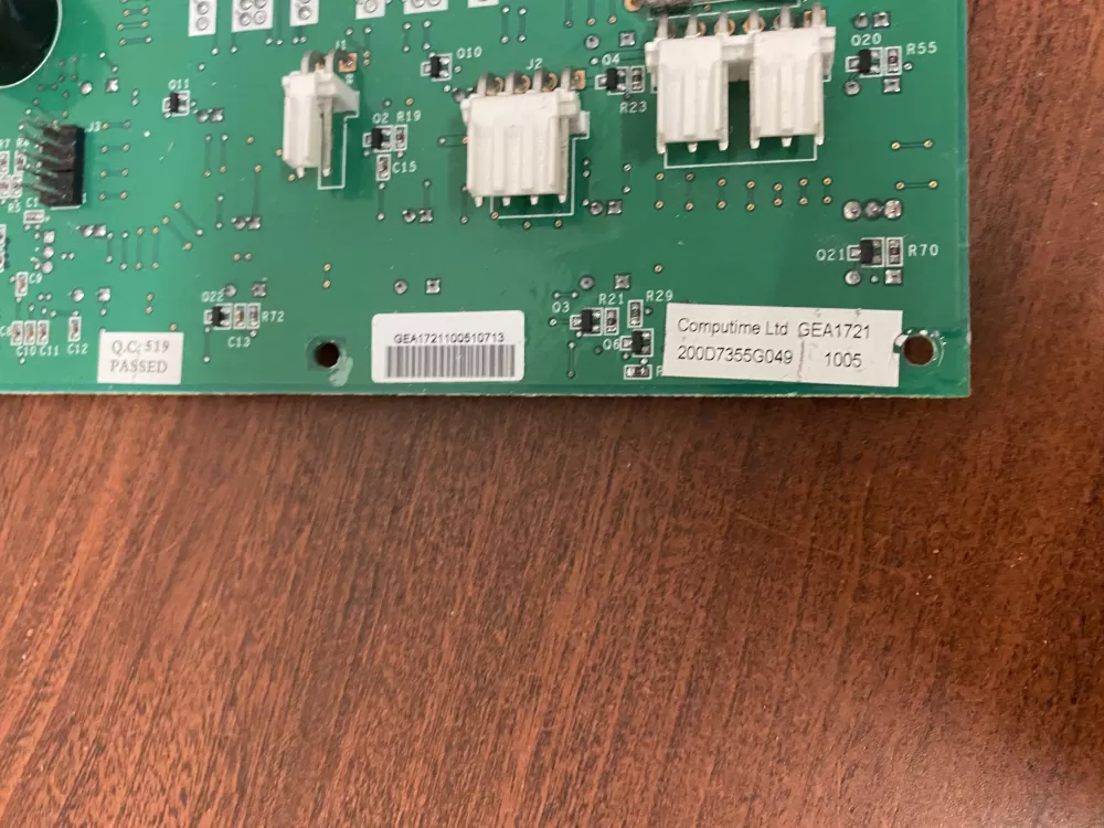 GE 200D7355G049 WR55X10779 Refrigerator Dispenser Control Board AZ41678 | BK1720