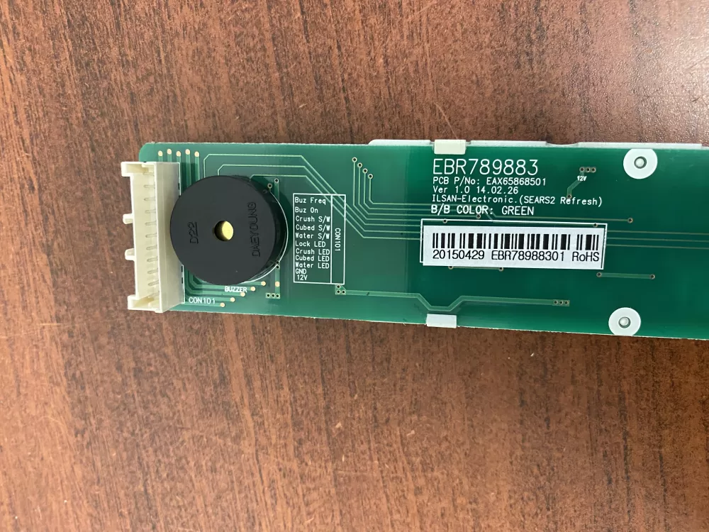Kenmore EBR78988301 Refrigerator Control Board AZ50695 | BK1834