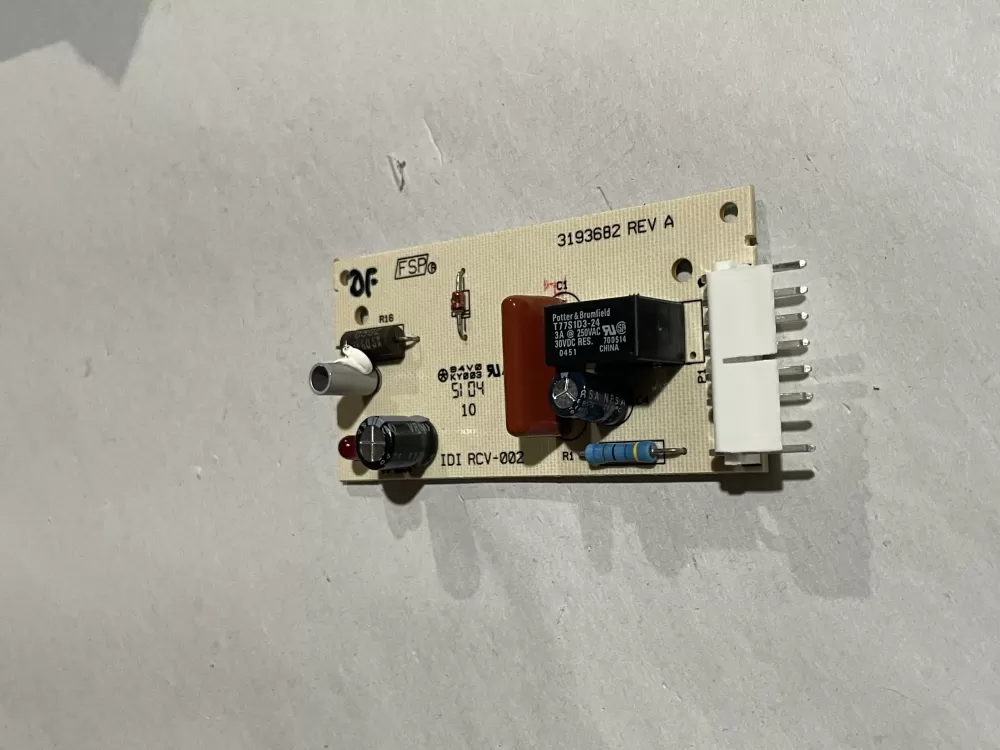 Whirlpool 3193682 Refrigerator Ice Optic Board