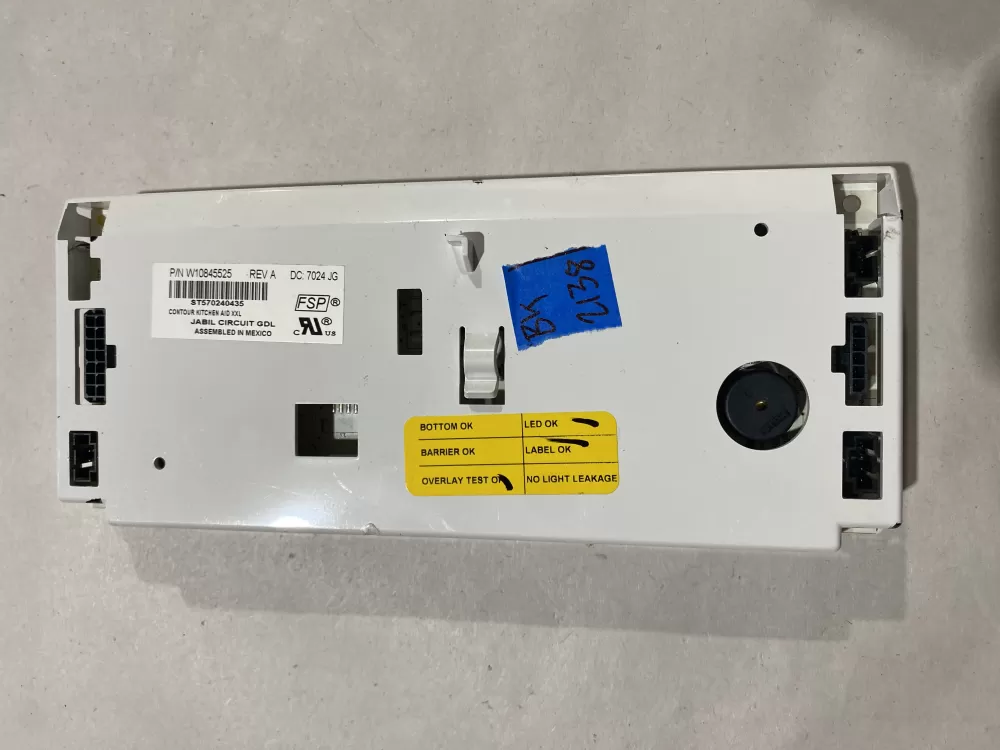 KitchenAid W10761088 W10807858 Refrigerator Control Board AZ114864 | BK2138