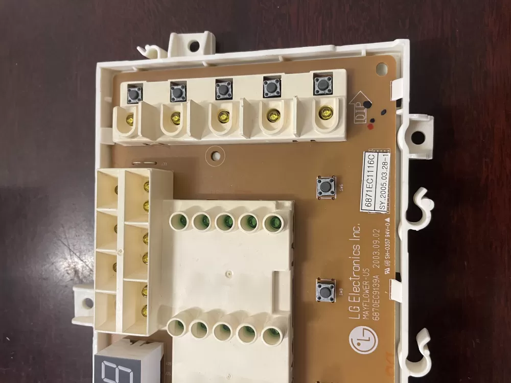 LG 6870EC9139A 6871EC1116C Washer Control Board AZ45933 | KMV372