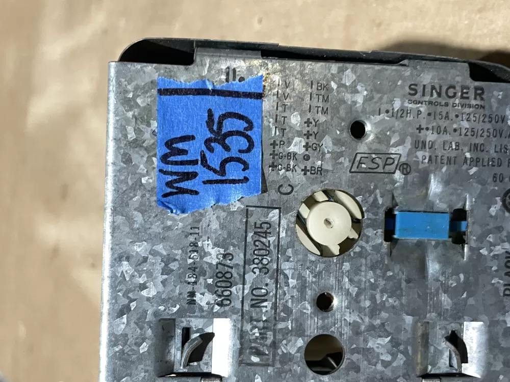 Whirlpool 380245 660873 Washer Timer AZ73473 | Wm1535