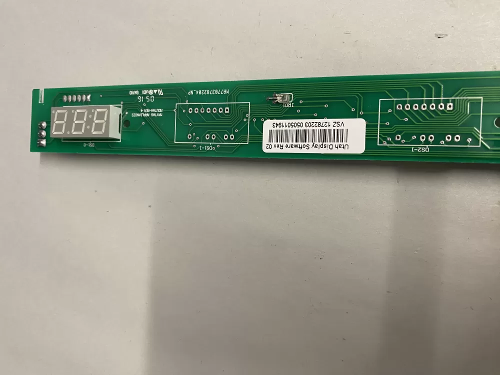 Maytag W10207861 Refrigerator Control Board Temp Display AZ215382 | BK1823
