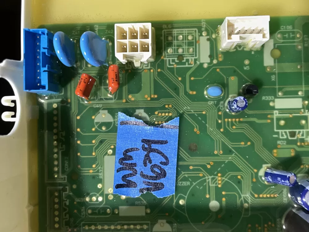LG EBR62707636 Dryer Control Board AZ94698 | Wmv639