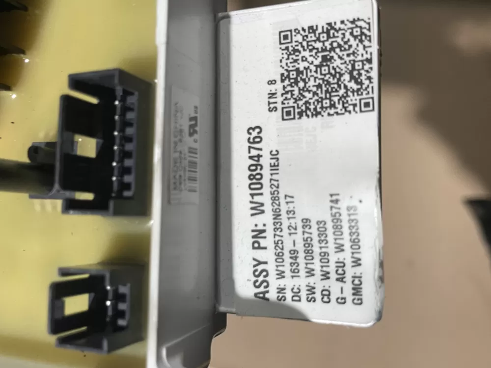 Whirlpool Maytag W10894763 W10920541 Washer Control Board AZ88517 | Wmv214