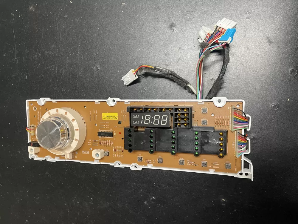 LG 6871ER1093C Washing Machine Control Board Display Panel