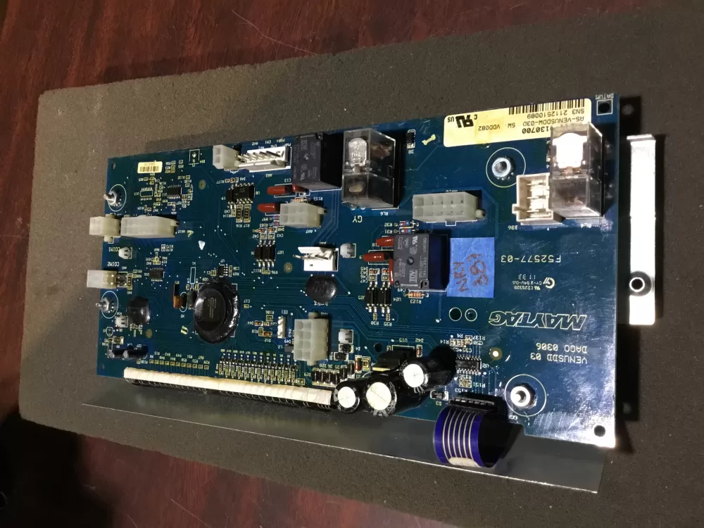 Maytag Commercial Gas Dryer Control Board UI LCD Display AZ99558 | NRV387