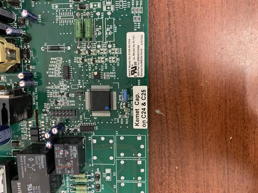 GE 200D5837G004 WR55X10942C Refrigerator Control Board AZ41717 | BK1720