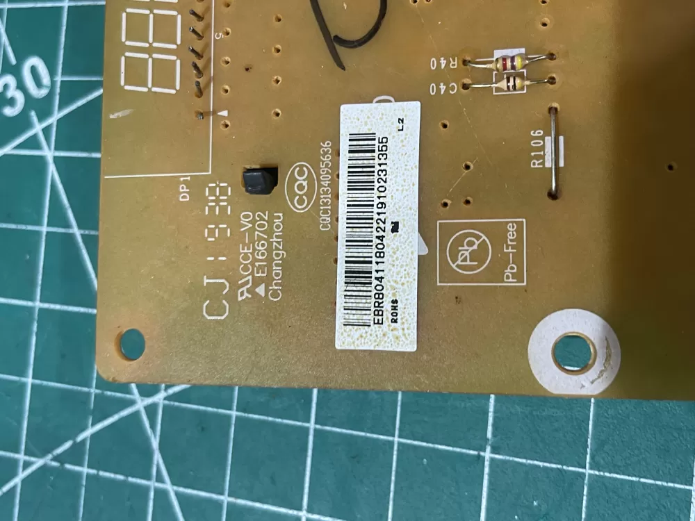 LG Kenmore EBR80411804 AP7223334 Microwave Control Board Panel AZ192630 | Wm380