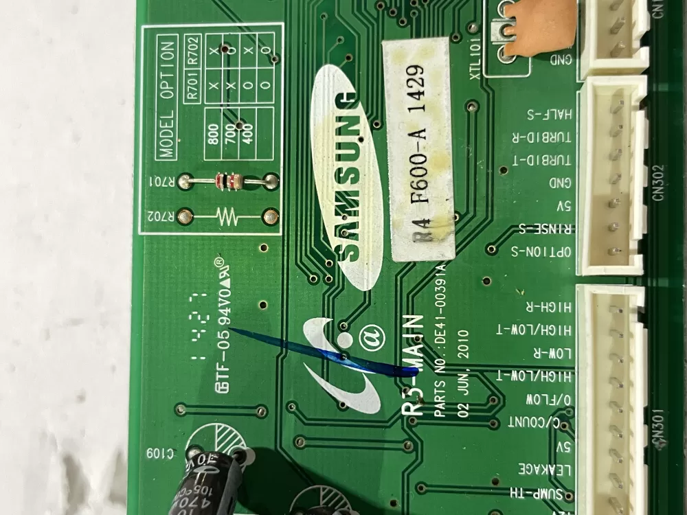 Samsung DE41-00391A Dishwasher Control Board AZ180338 | Wm691