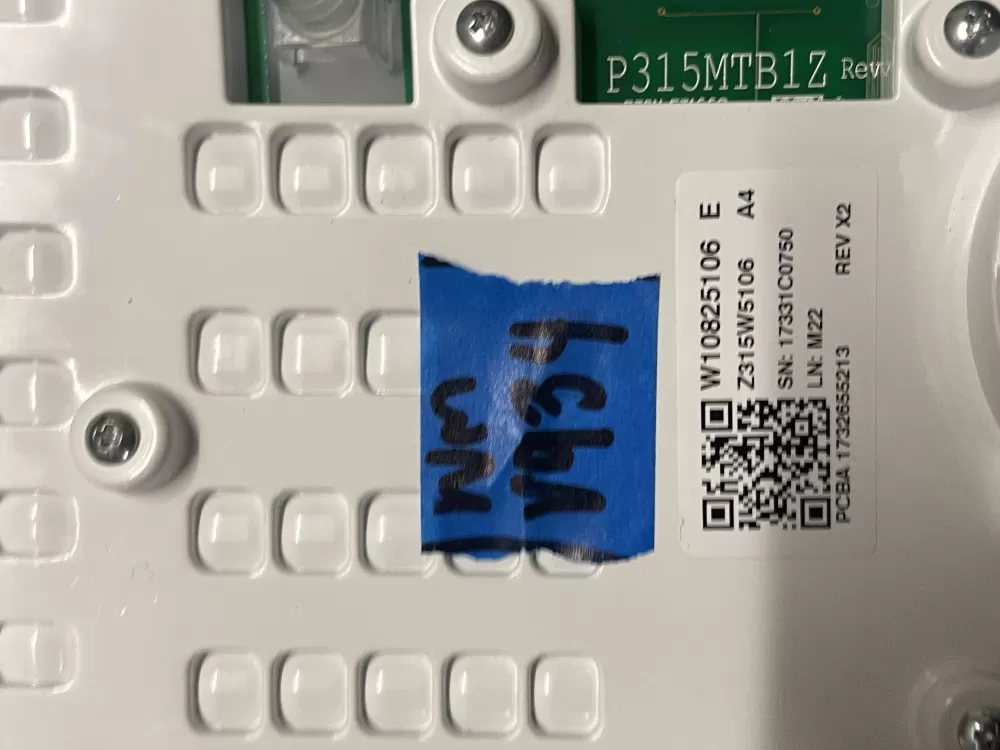 Maytag W10754966 W10825106 Washer Control Board Panel AZ210984 | Wmv934