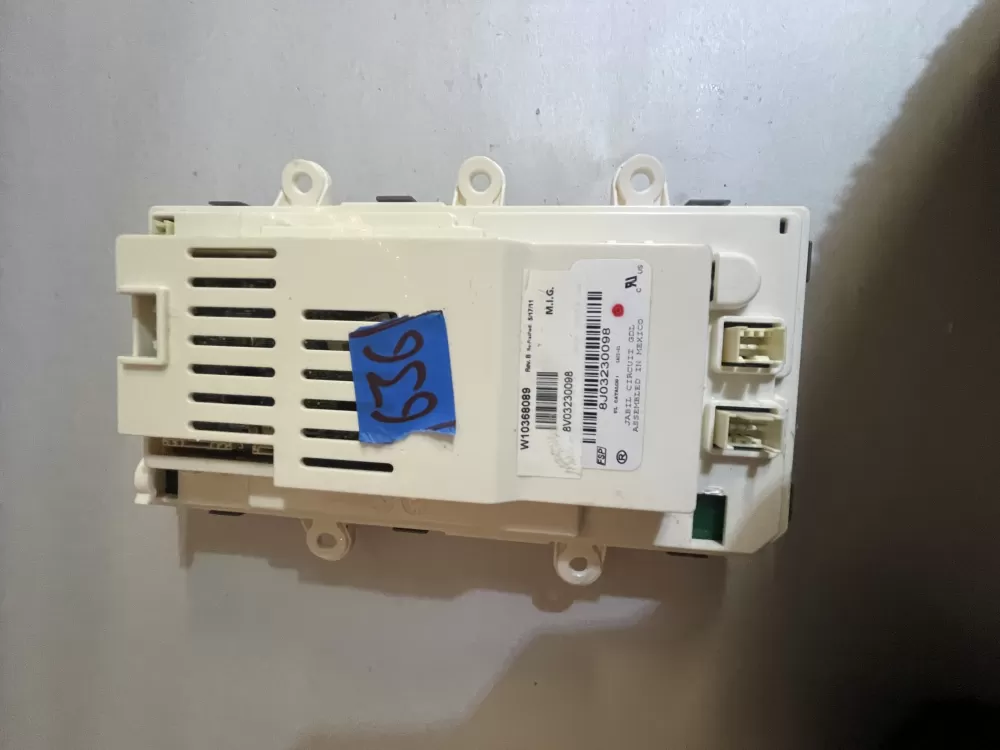 Whirlpool W10368089 Washer Control Board Lcd Display AZ181564 | KM636