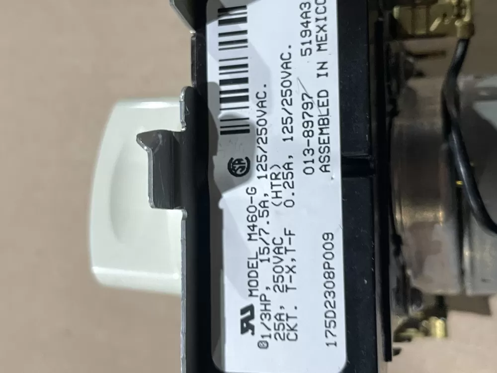 GE 175D2308P009 WE4M188 Dryer Timer AZ64082 | Wm2088
