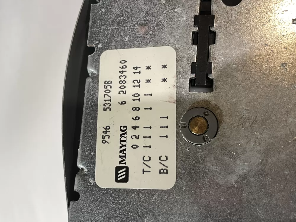 Maytag 62083460 6 2083460 WP22001255 AP6006208 Washer Timer 6 AZ205938 | Wm139