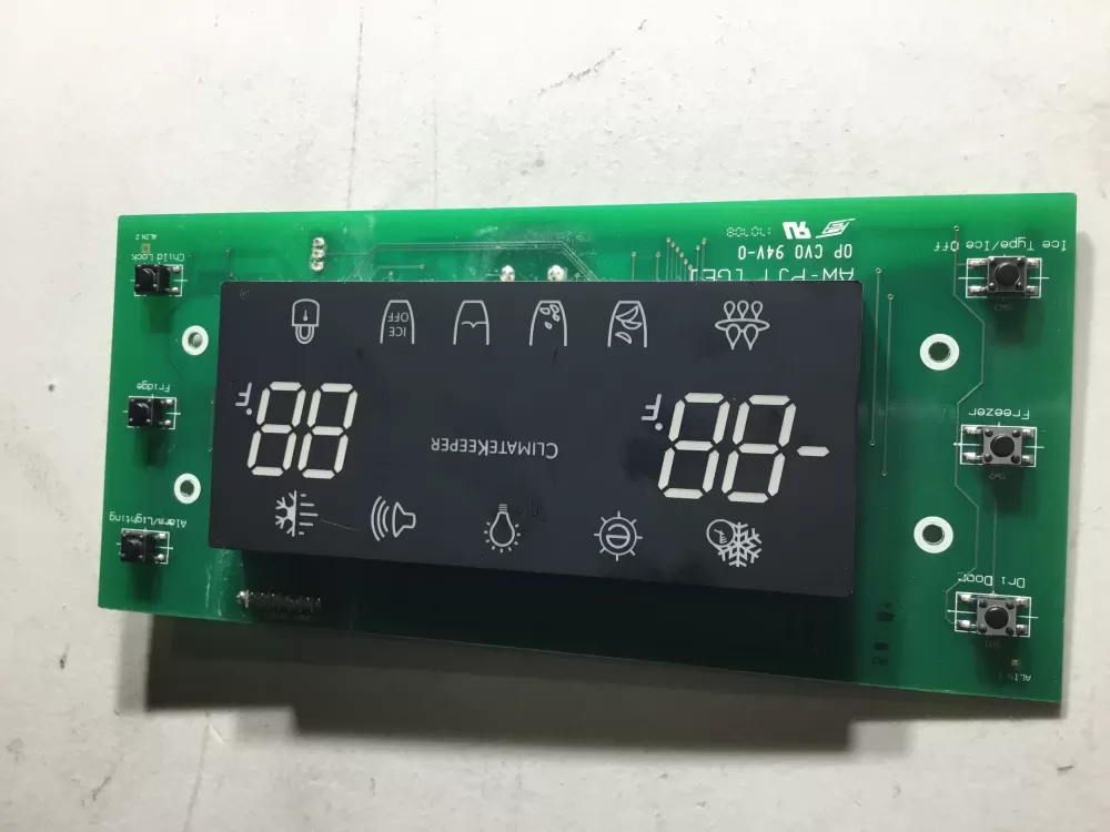 Samsung DA41-00475E Refrigerator Control Board UI LED AZ43723 | NR87