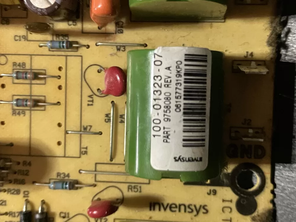 Whirlpool Amana 100 01323 07 9758080 Range Control Board AZ29164 | WM181