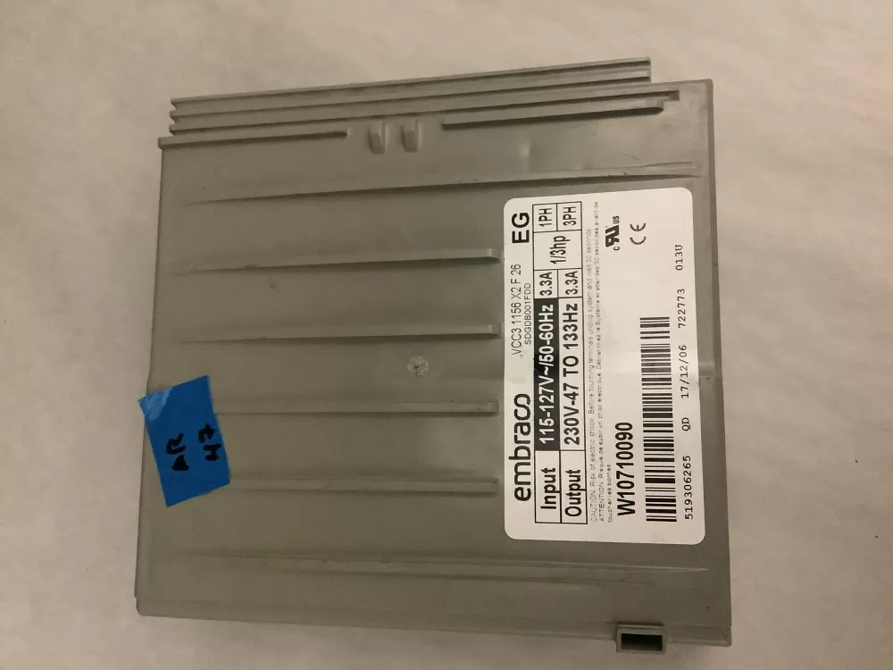 Kenmore W11087200 Refrigerator Control Board Inverter AZ197371 | AR47