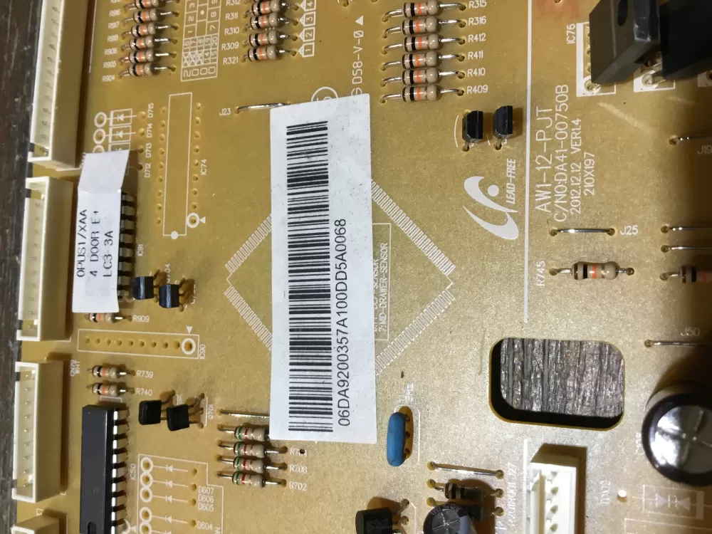 Samsung DA92 00357A Refrigerator Control Board AZ61100 | NR1993