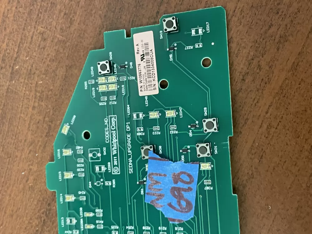 Whirlpool W10563776 Washer Control Board AZ47839 | Wm698