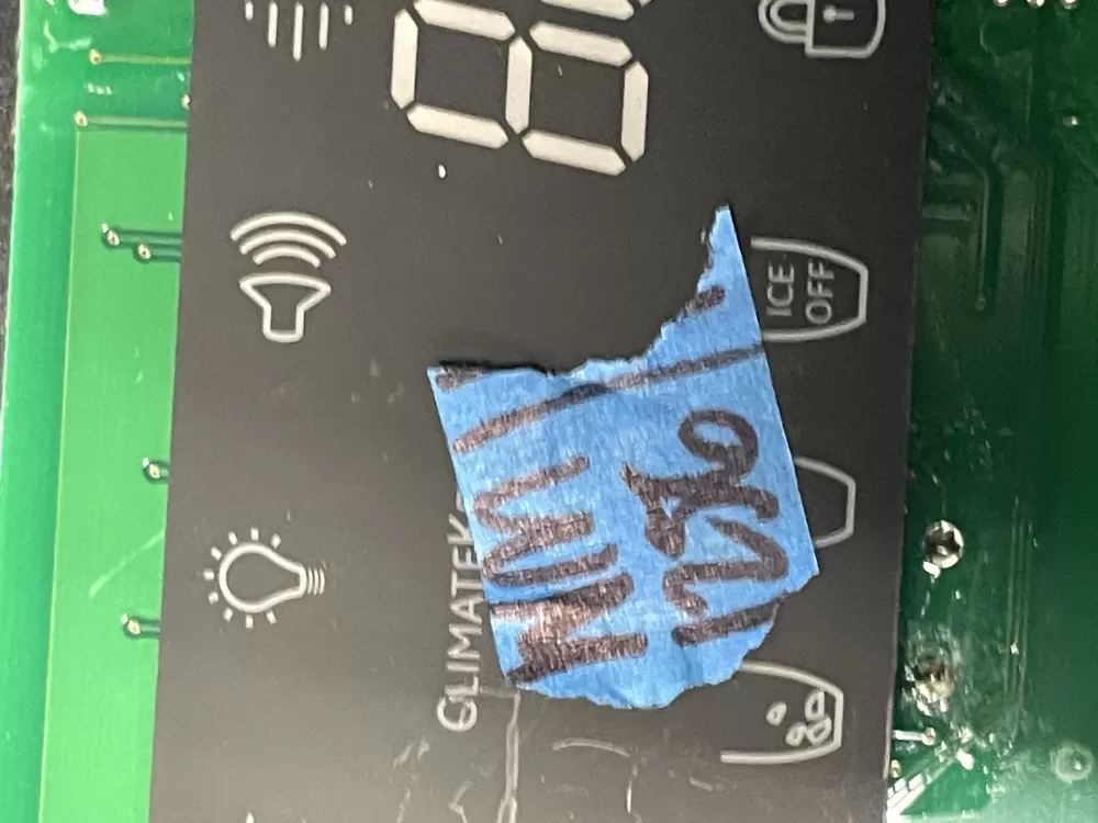 Samsung DA41-00475E Refrigerator Control Board UI LED AZ17759 | WM1256