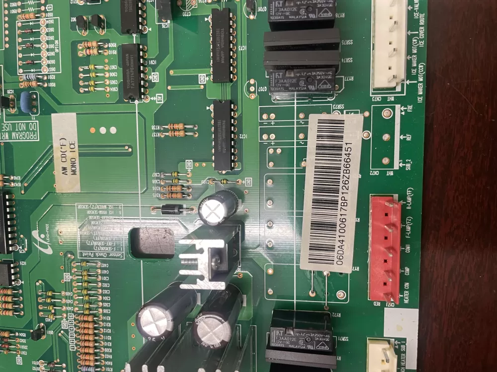 Samsung DA41-00617B Refrigerator Control Board AZ34554 | KM1702