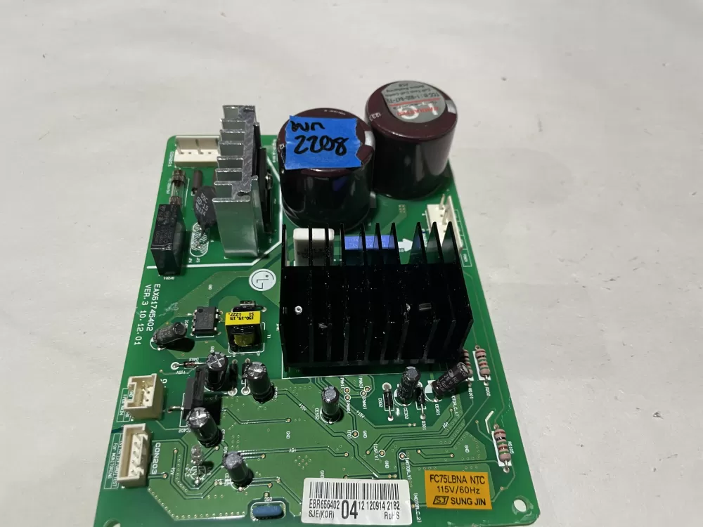 LG Kenmore AP5604149 EBR65640204 Refrigerator Control Board AZ138753 | Wm2208