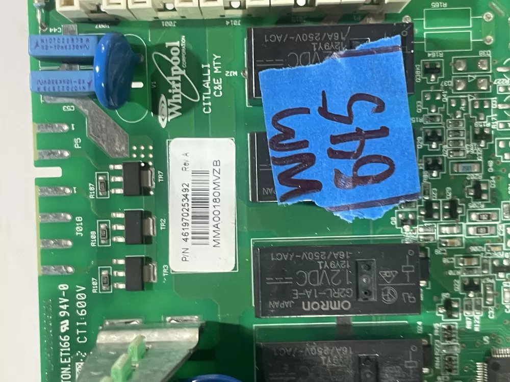 Whirlpool 461970253492 Washer Control Board AZ152006 | Wm845