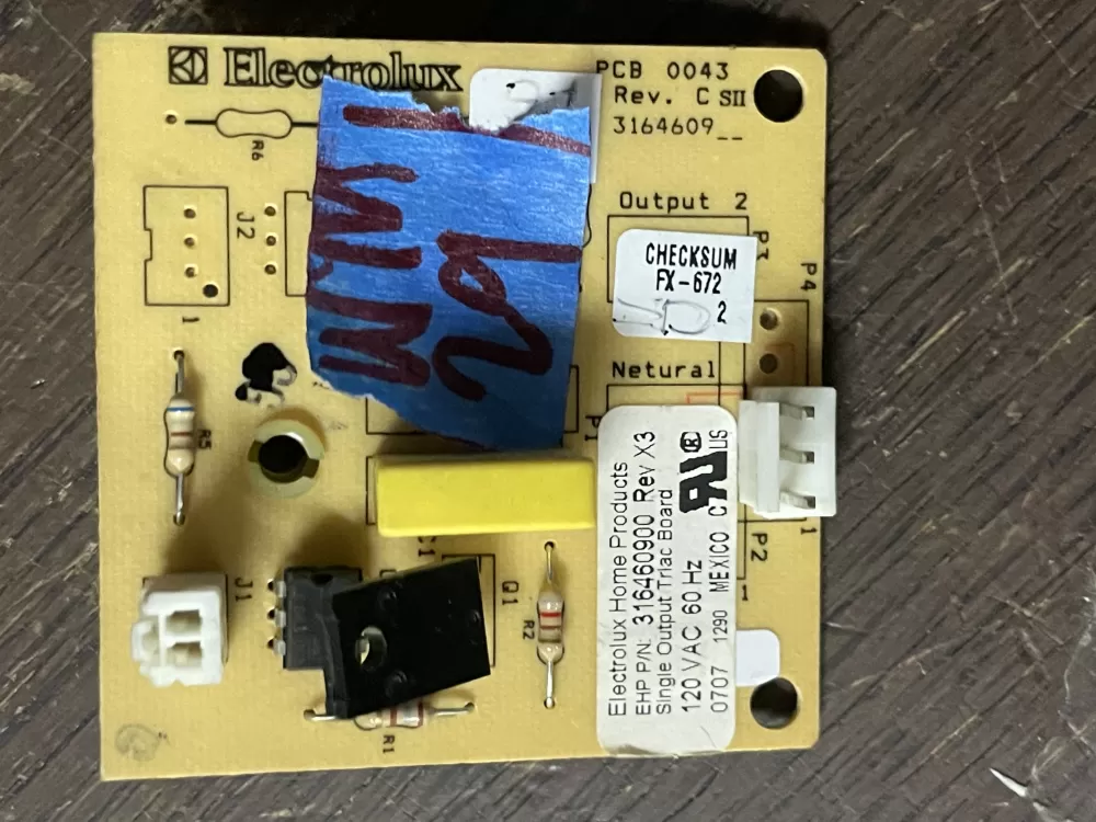 Frigidaire Kenmore AP3960285 316460900 Control Board Relay AZ46050 | Wm29