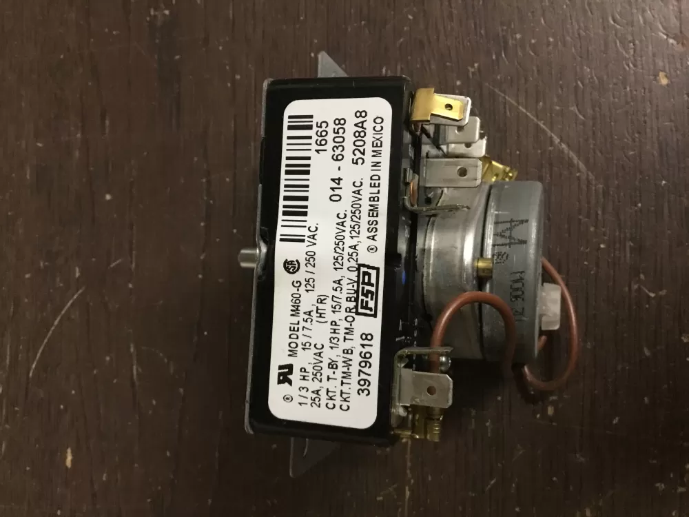 Whirlpool Amana Admiral AP6009056 3979618 3979618R Dryer Timer AZ16427 | NR27