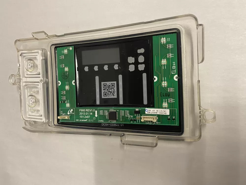 Samsung DC92-01607J DC94-06643A Dryer UI Control Board AZ204900 | BK2219