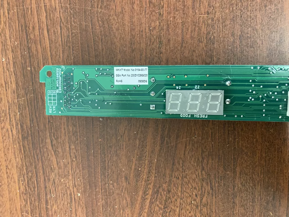 GE 200D1028G020 Refrigerator Control Board AZ53953 | BK1887