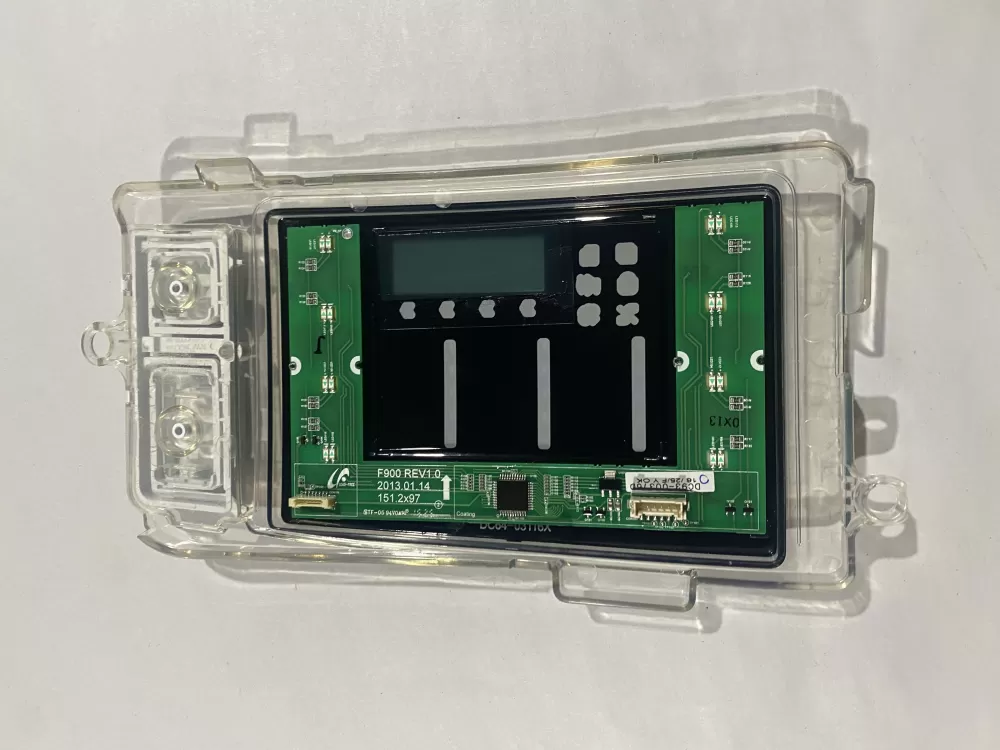 Samsung Washer Control Inlay DC93-00376D DC64-03116B AZ185000 | BK1017