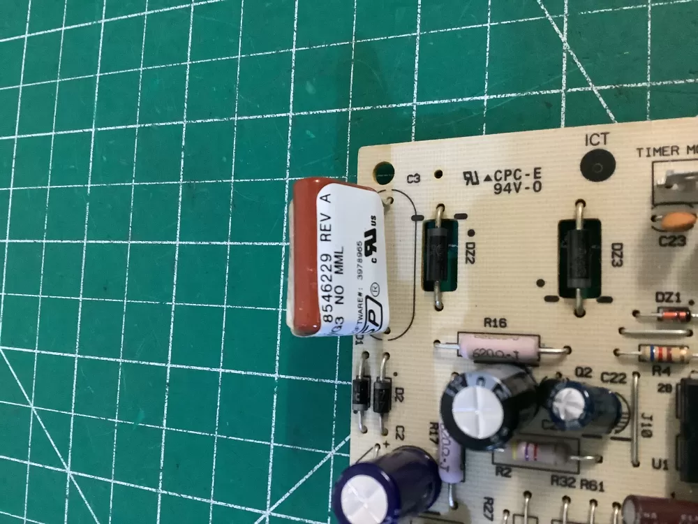 Whirlpool Kenmore W10116565 8546229 Dryer Control Board AZ191487 | NR1416