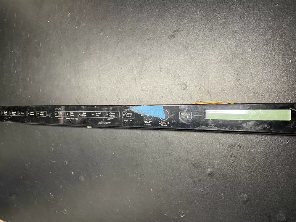 Kenmore WPW10500140 Dishwasher Control Board Console Panel AZ10010 | BKV253